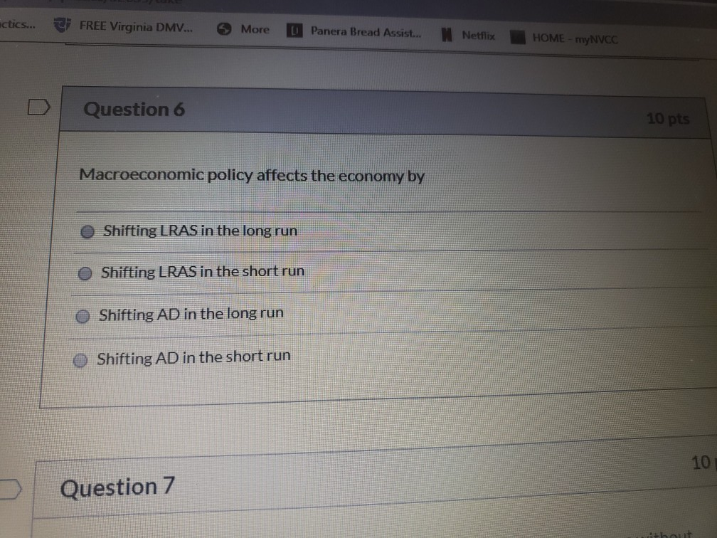 Solved tics... FREE Virginia DMV... More Panera Bread