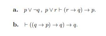 Solved Using natural deduction rules for propositional | Chegg.com