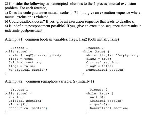 Two examples of Algorithm 2 executions that find the MFSs and XSSs