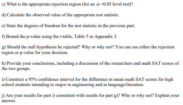 Solved 5) The following table contains summary data | Chegg.com