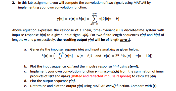 Solved 2 In This Lab Assignment You Will Compute The Co Chegg Com