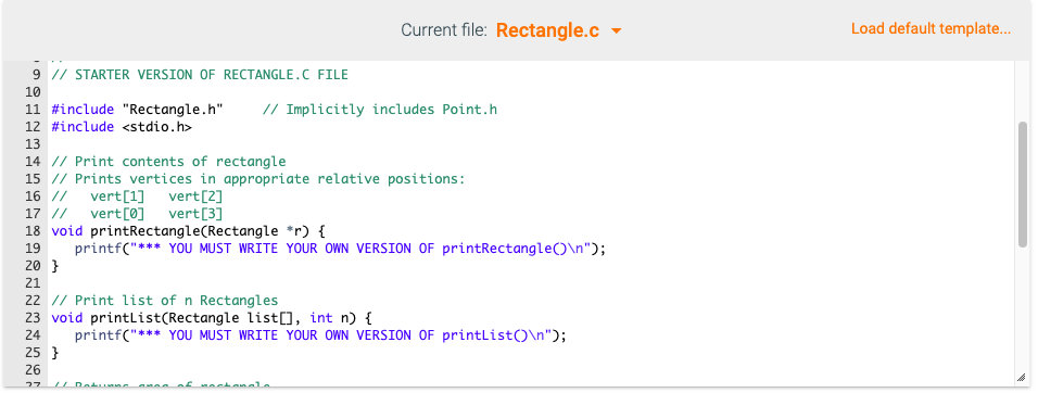 Solved In C programming. The only files you need to modify | Chegg.com