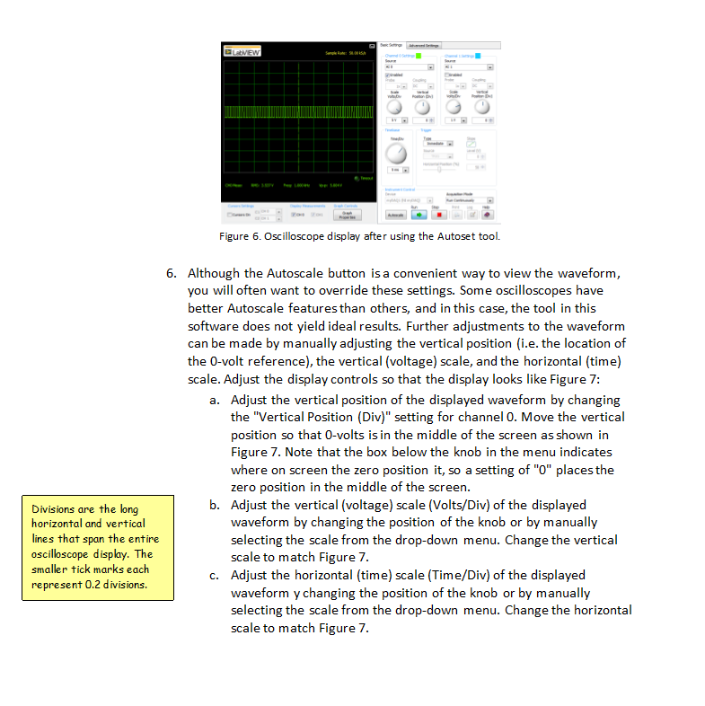 Experiment 5 Using an Oscilloscope The purpose of