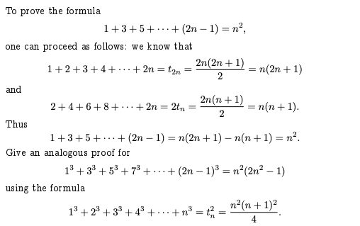 Solved To Prove The Formula 135⋯2n−1n2 One Can 5333