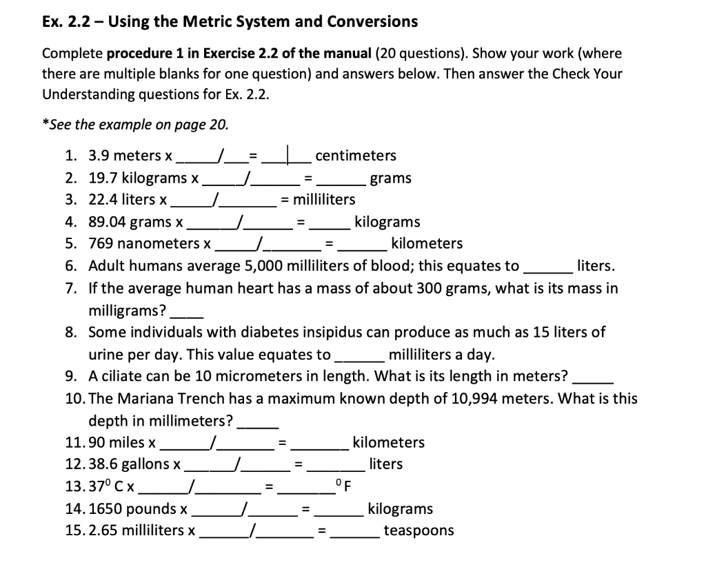 problem solving customary and metric conversions lesson 10.6 answer key