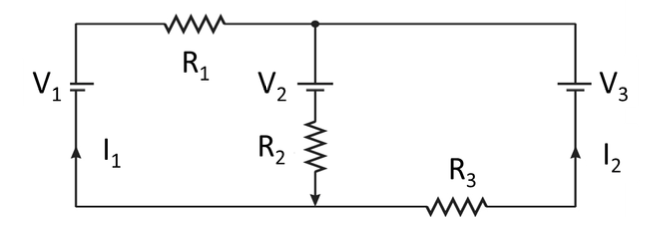 Solved For the circuit shown in the figure, write the | Chegg.com