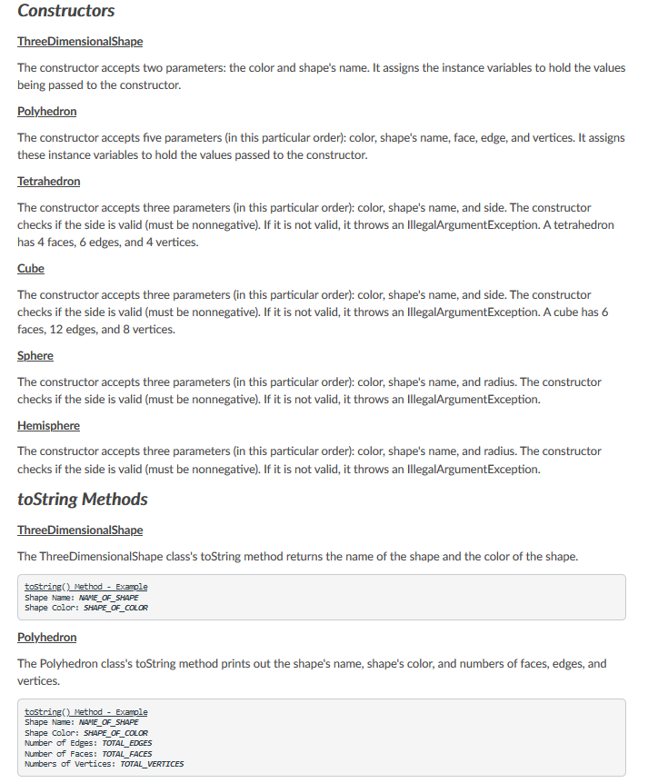Solved Implement the classes in the inheritance hierarchy, | Chegg.com