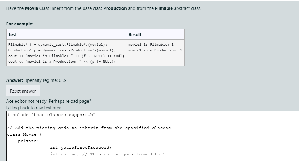 complete expected result in c++ #include | Chegg.com