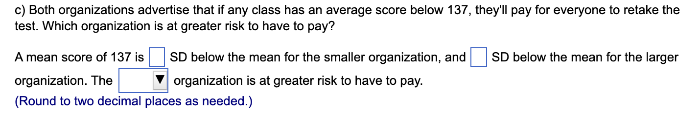 solved-a-standardized-test-for-graduate-school-admission-has-chegg
