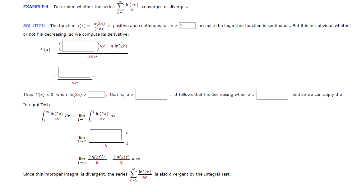 Solved Determine Whether The Series Answer All Of The F Chegg Com
