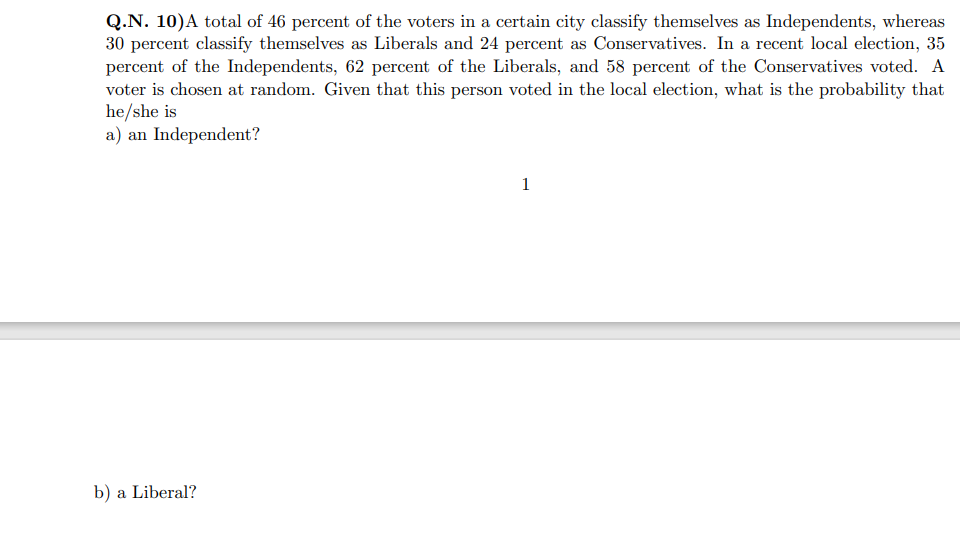 solved-q-n-10-a-total-of-46-percent-of-the-voters-in-a-chegg