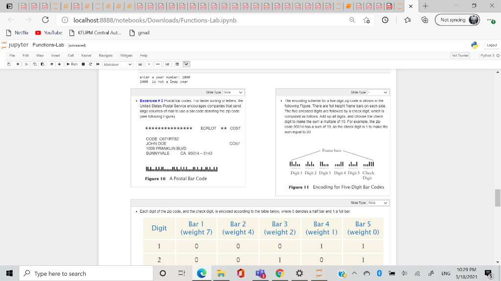 Solved Write a program that asks the user for a zip code and | Chegg.com