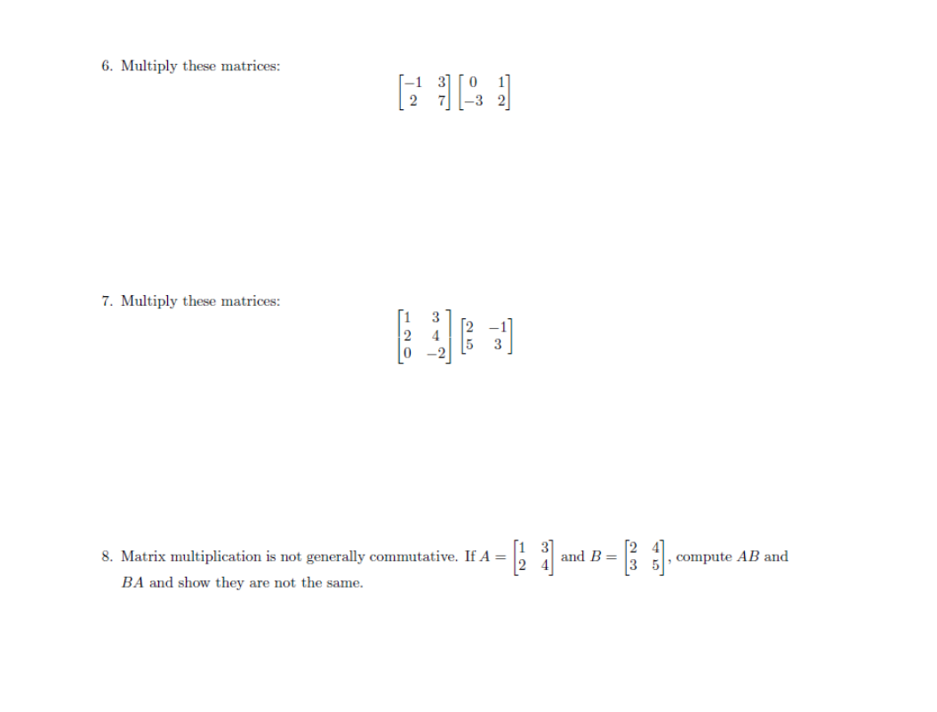 Solved Then the linear combination is written succinctly as | Chegg.com
