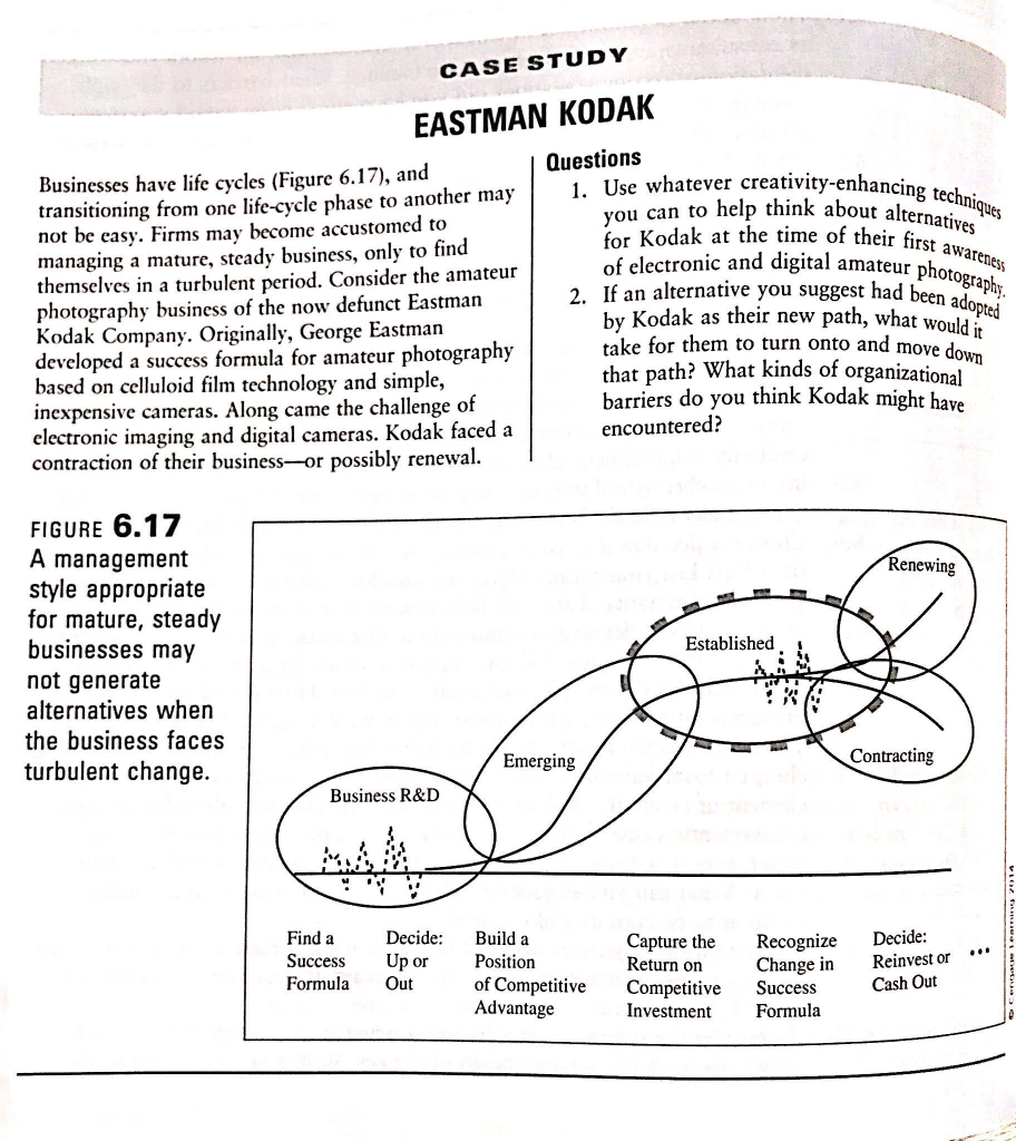 eastman kodak company case study solution