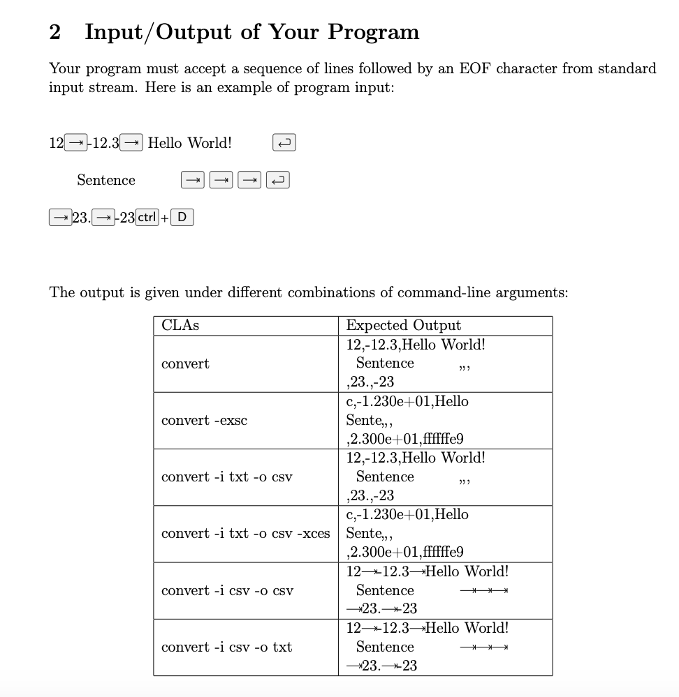Solved IN C Programming Language PLEASE The program must | Chegg.com