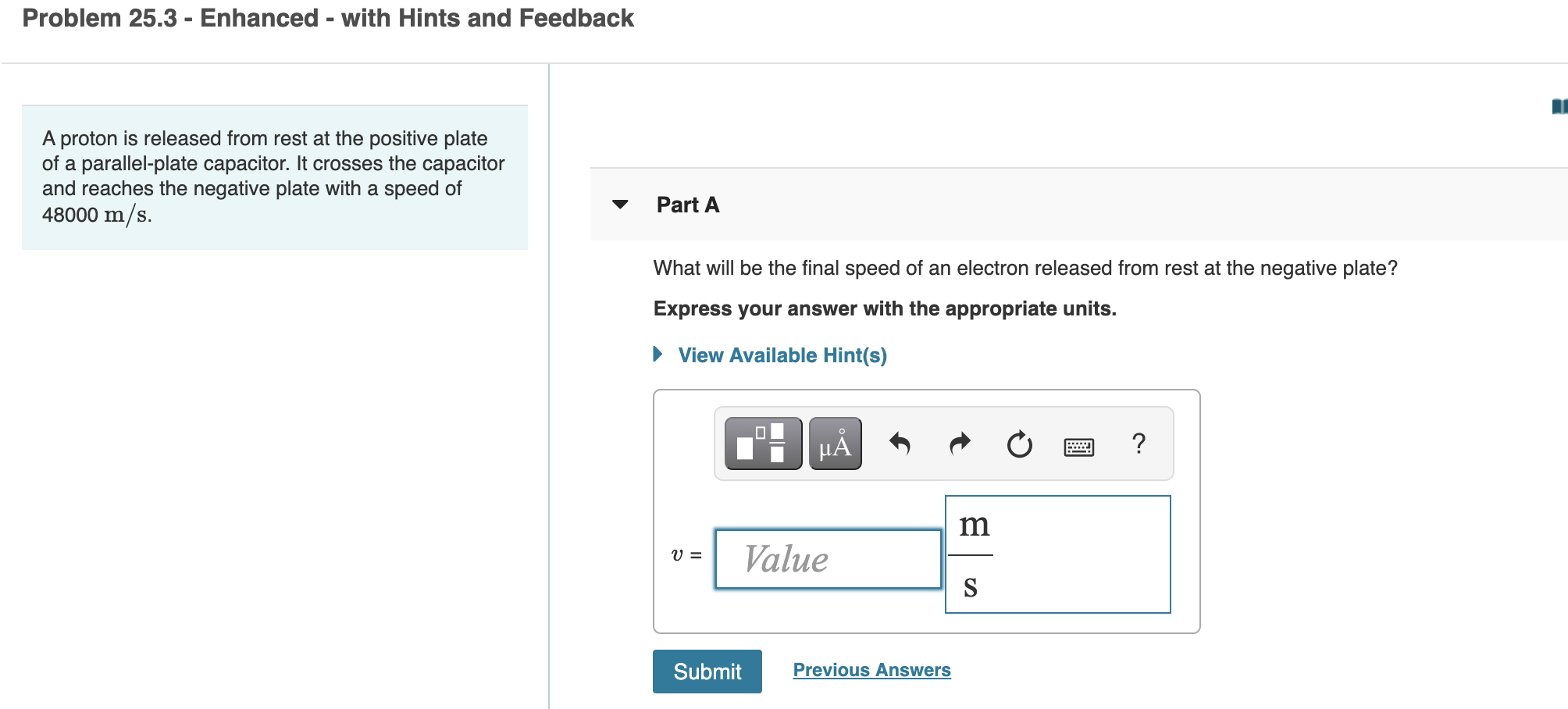 Solved Problem 25 3 Enhanced With Hints And Feedback A Chegg