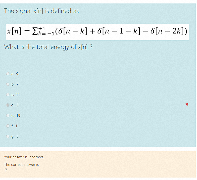 Solved The signal x[n] is defined as +1 x[n] = Ekz1(8[n