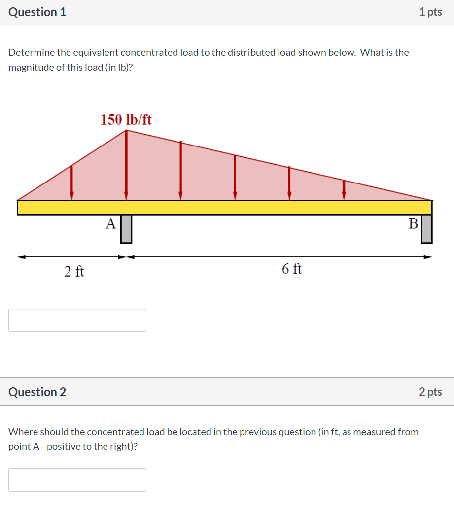 Solved Question Pts Determine The Equivalent Chegg Com