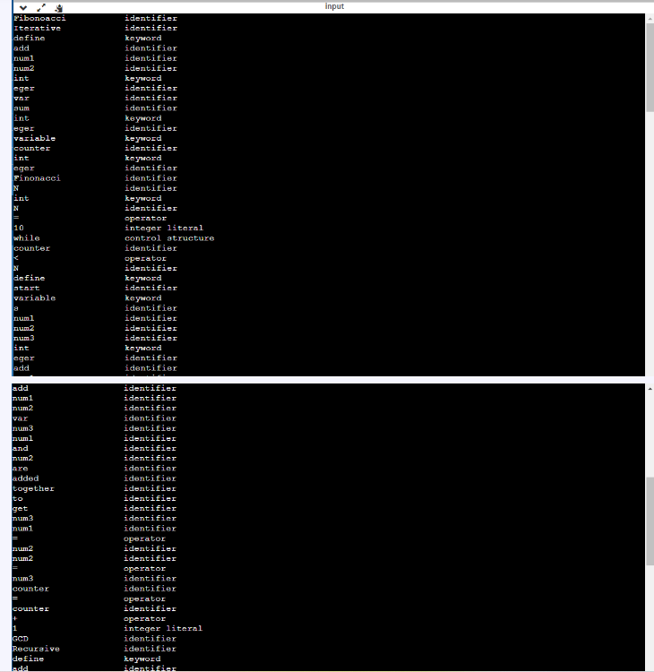 Solved Java Programming: Below are the lexer.java, | Chegg.com