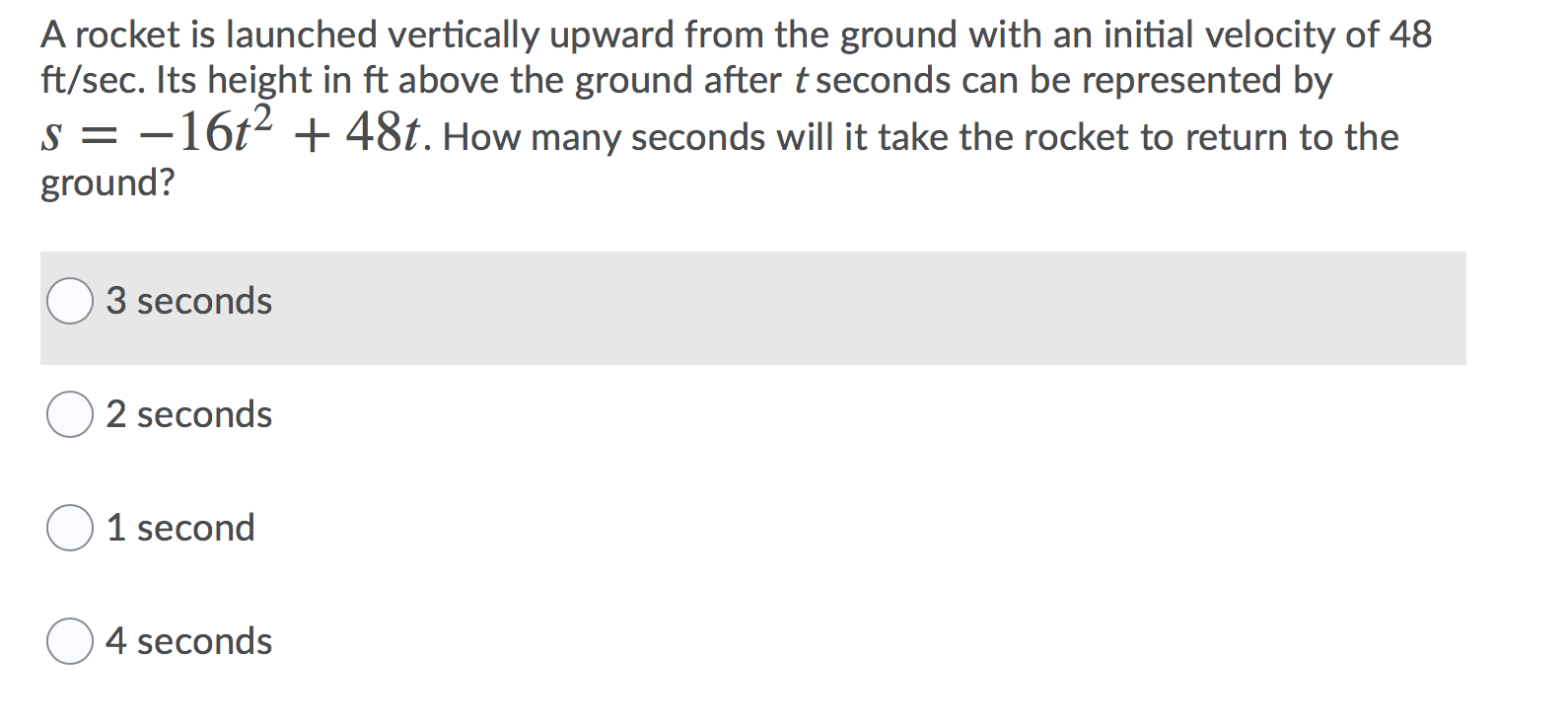 Solved Select All True Statements About The Equation 4 V