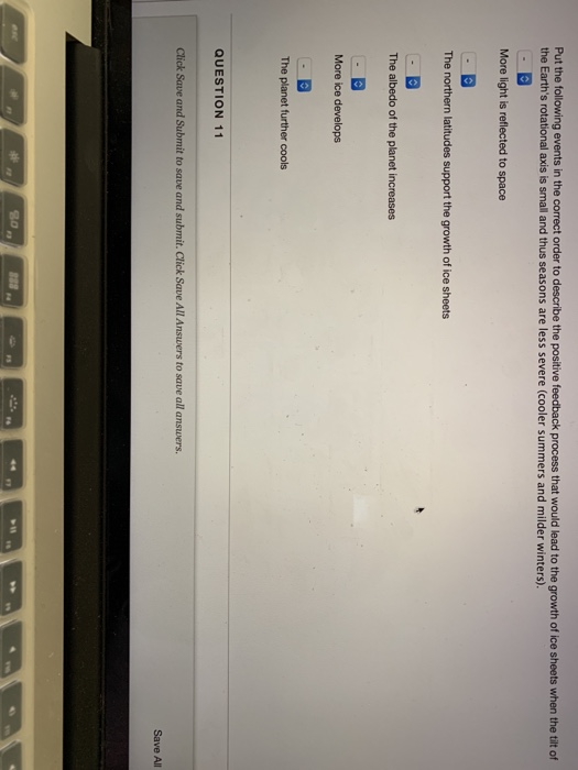 Solved Put the following events in the correct order to | Chegg.com