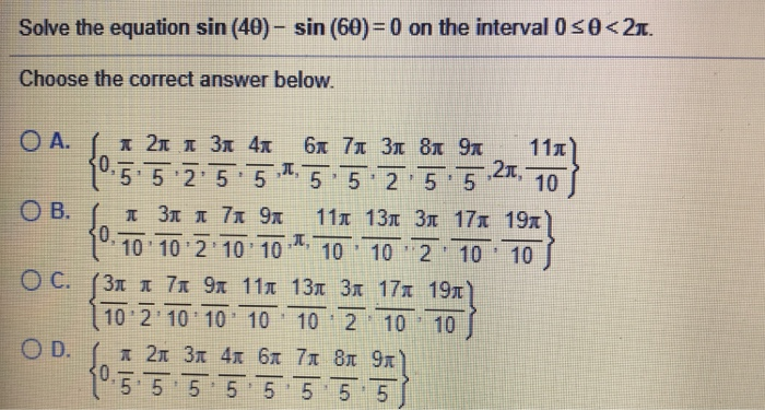 Solved Solve the equation on the interval 0 s0