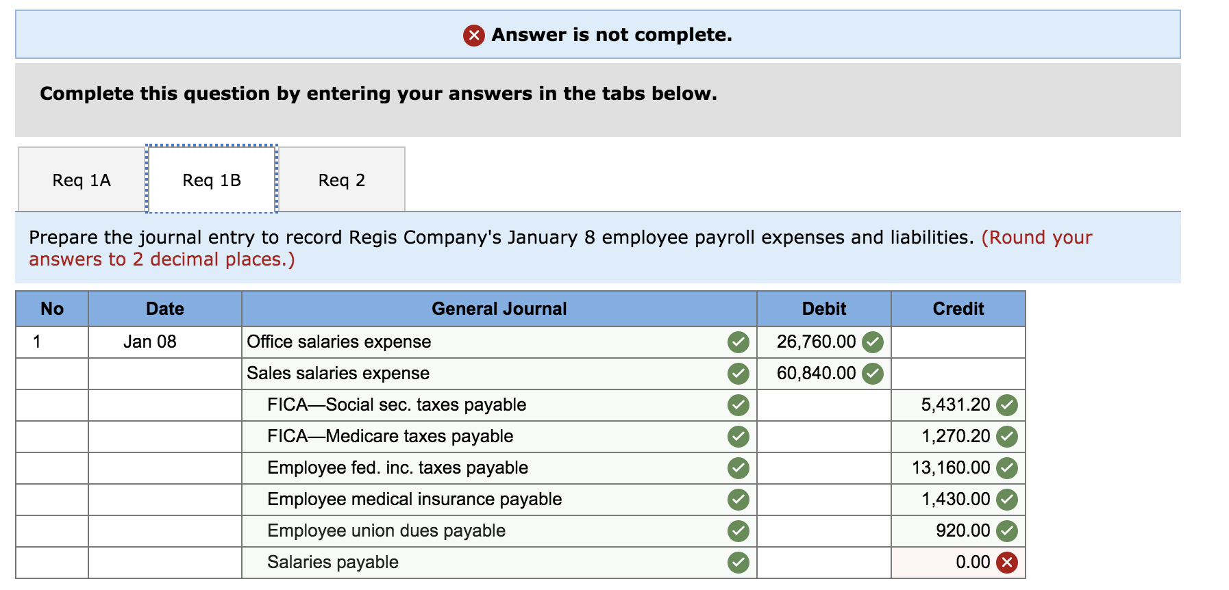 Solved On January 8, the end of the first weekly pay period