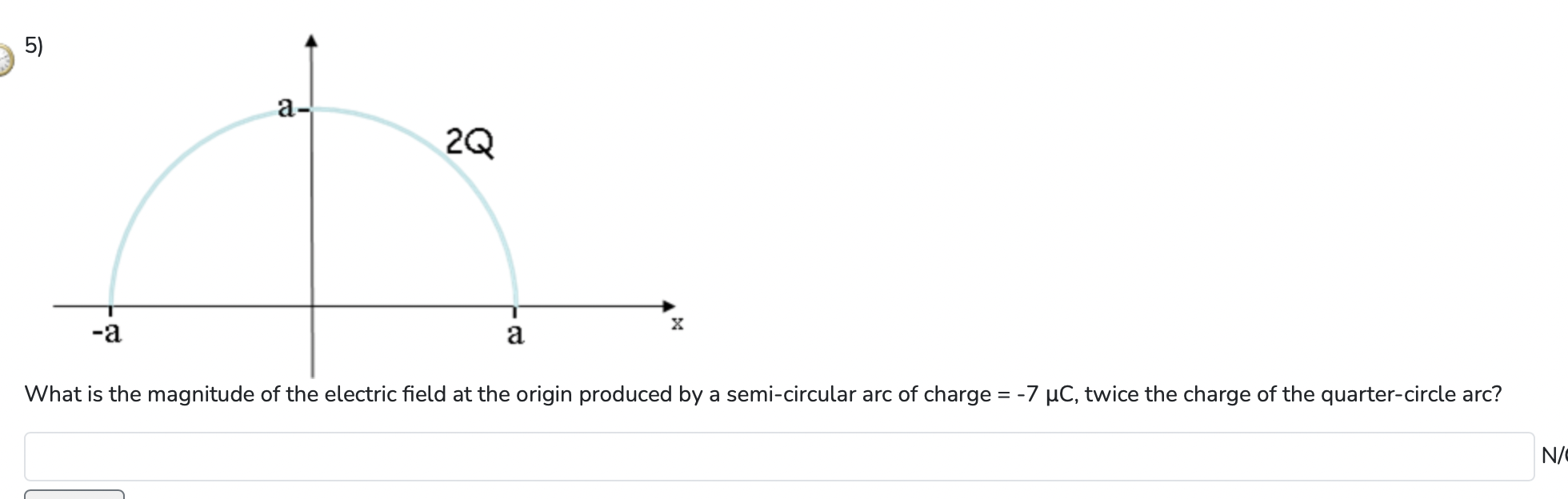 Solved How does the magnitude of the electric field at the | Chegg.com
