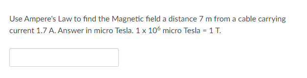 Solved Use Ampere's Law to find the Magnetic field a | Chegg.com