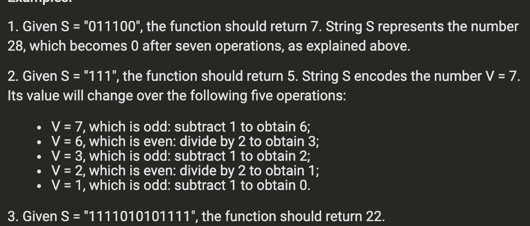 You are given a string S of length N which encodes a | Chegg.com