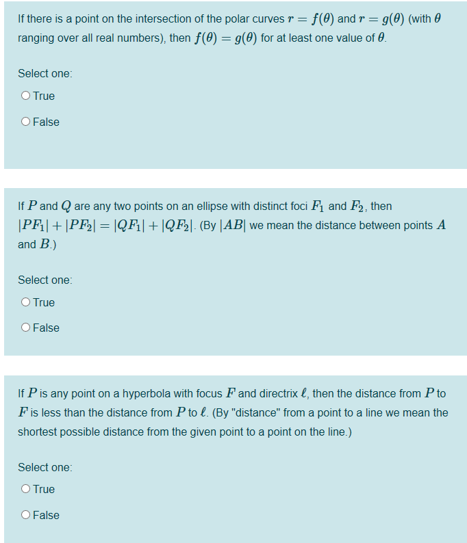 If There Is A Point On The Intersection Of The Polar Chegg Com