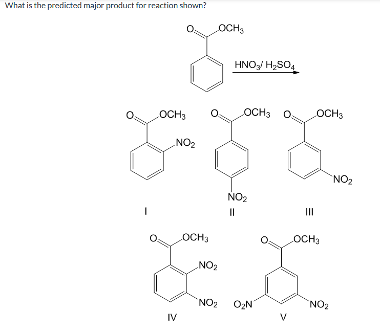 Solved What Is The Predicted Major Product For Reaction Chegg Com