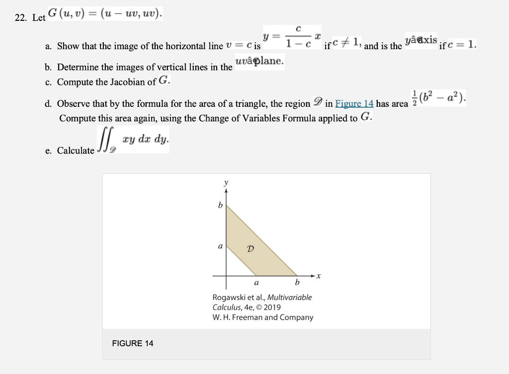 Solved 22 Let G U V U Uv Uv Le T If C Y A Sh Chegg Com