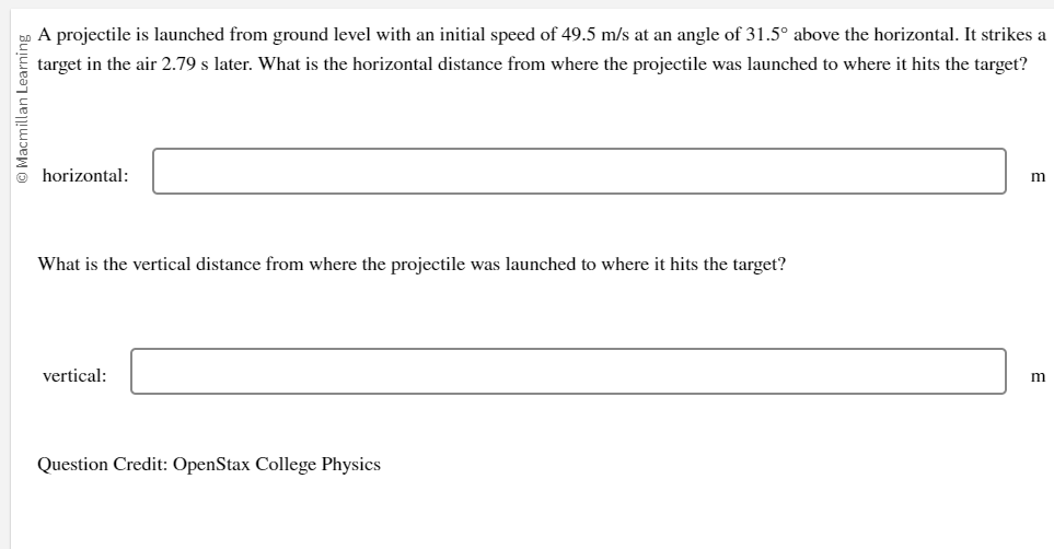 Solved A Projectile Is Launched From Ground Level At Angle Th Chegg Com