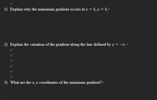 Solved X Module 3.2 Gradient Input 5 Select function: | Chegg.com