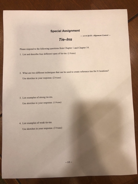 Solved Special Assignment TieIns Please respond to the