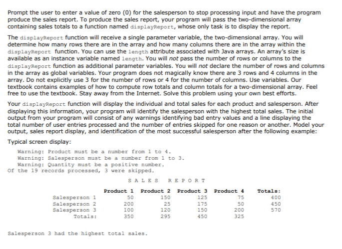 Solved Your assignment is to create a Java program that | Chegg.com