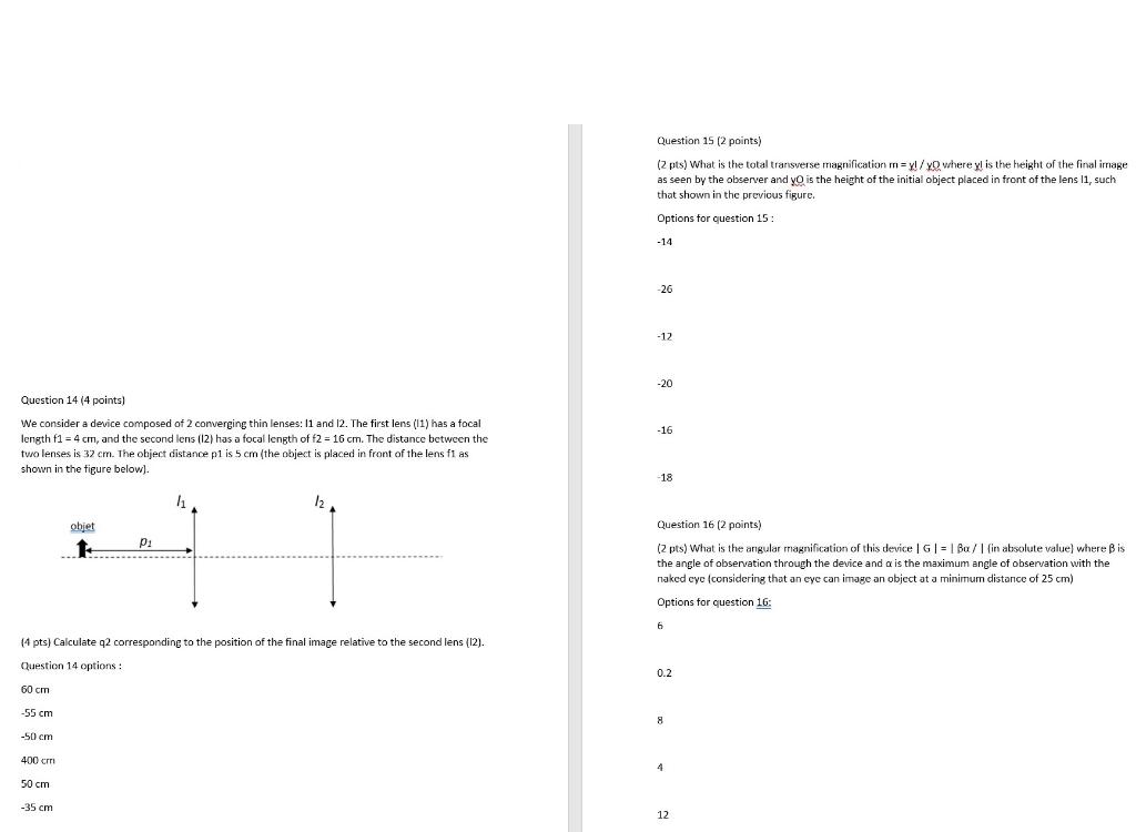 Solved Question 15 (2 points) (2 pts) What is the total | Chegg.com