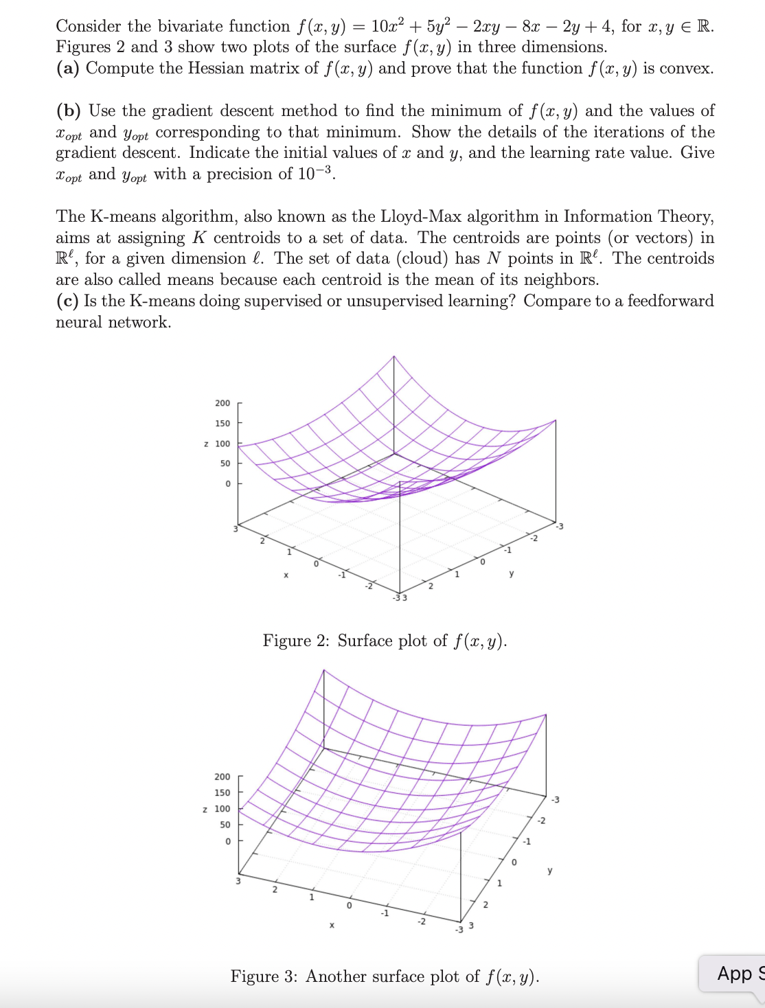 Solved Consider The Bivariate Function | Chegg.com