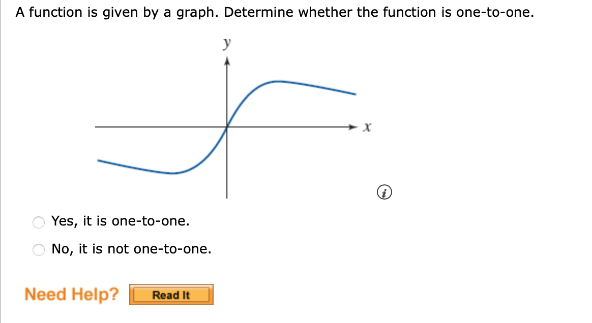 Solved (a) What is a one-to-one function? A function f is | Chegg.com