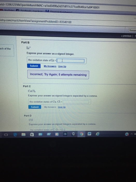 Solved li express your answer as a signed integer chegg