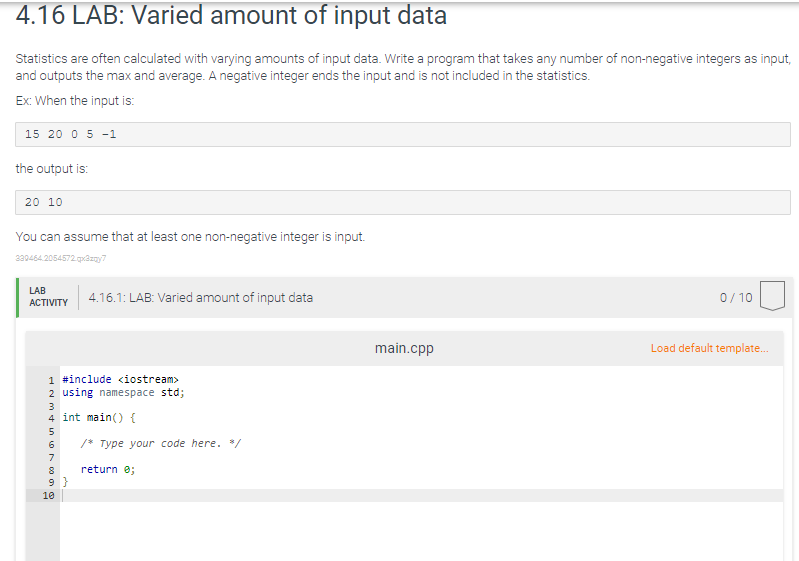 solved-4-16-lab-varied-amount-of-input-data-statistics-are-chegg