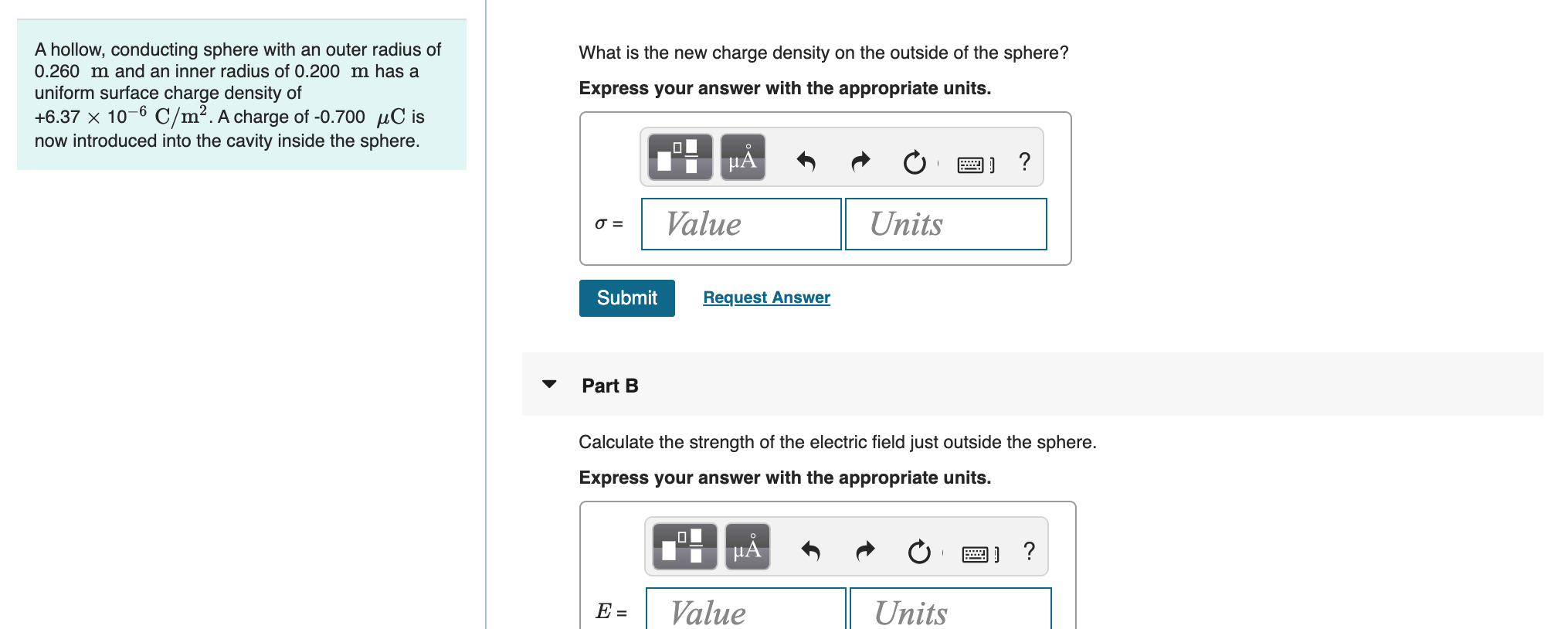 Solved Part C What is the electric flux through a spherical | Chegg.com