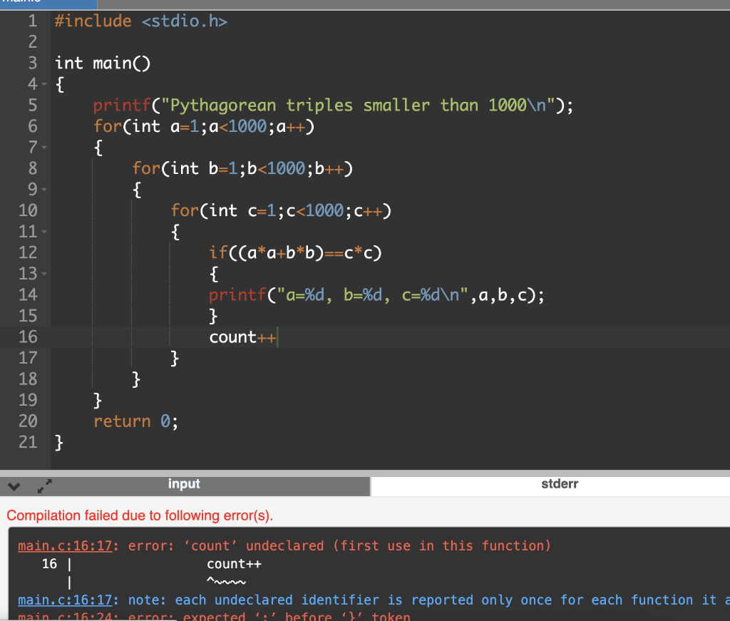Solved Three positive integers (a, b, c) with a
