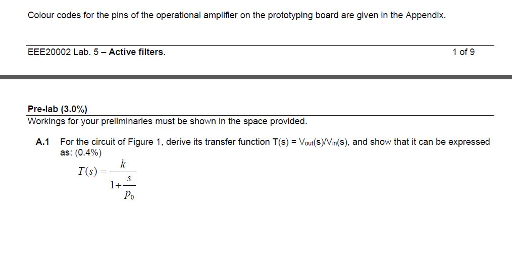 Solved An active filter is a filter circuit which uses an | Chegg.com