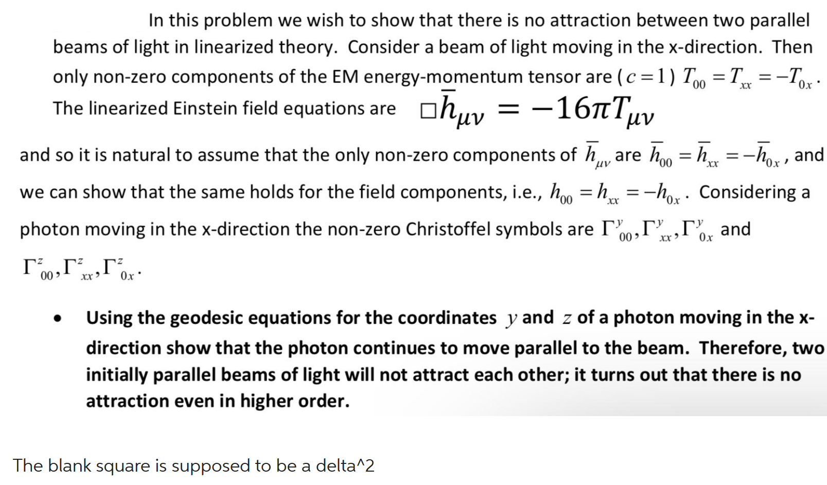 Solved In this problem we wish to show that there is no | Chegg.com