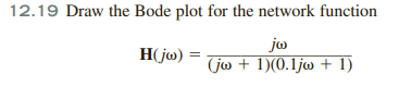 Use MATLAB’s “bode” function to write the code and | Chegg.com
