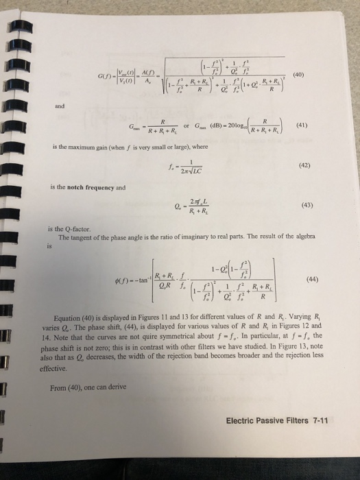 Solved PreLab Procedures C Sinusoidal Steady State