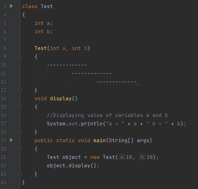 Solved (iii) Complete the Java code; so that you can get the | Chegg.com
