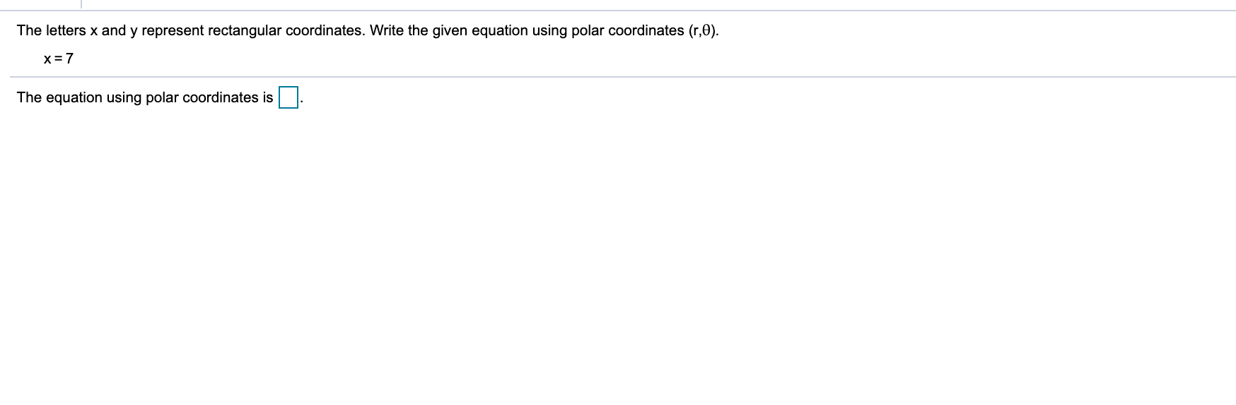 Solved The rectangular coordinates of a point are (-4,0). | Chegg.com